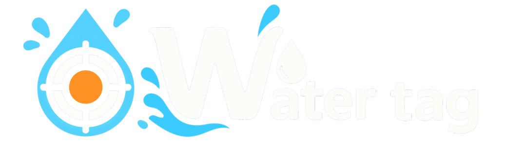 logo water tag, water game
